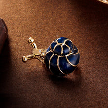 Artistic Loving Snail Multi Wear Brooch