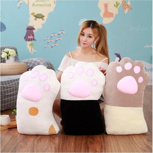 Cute Puppy Paw Long Soft Pillow